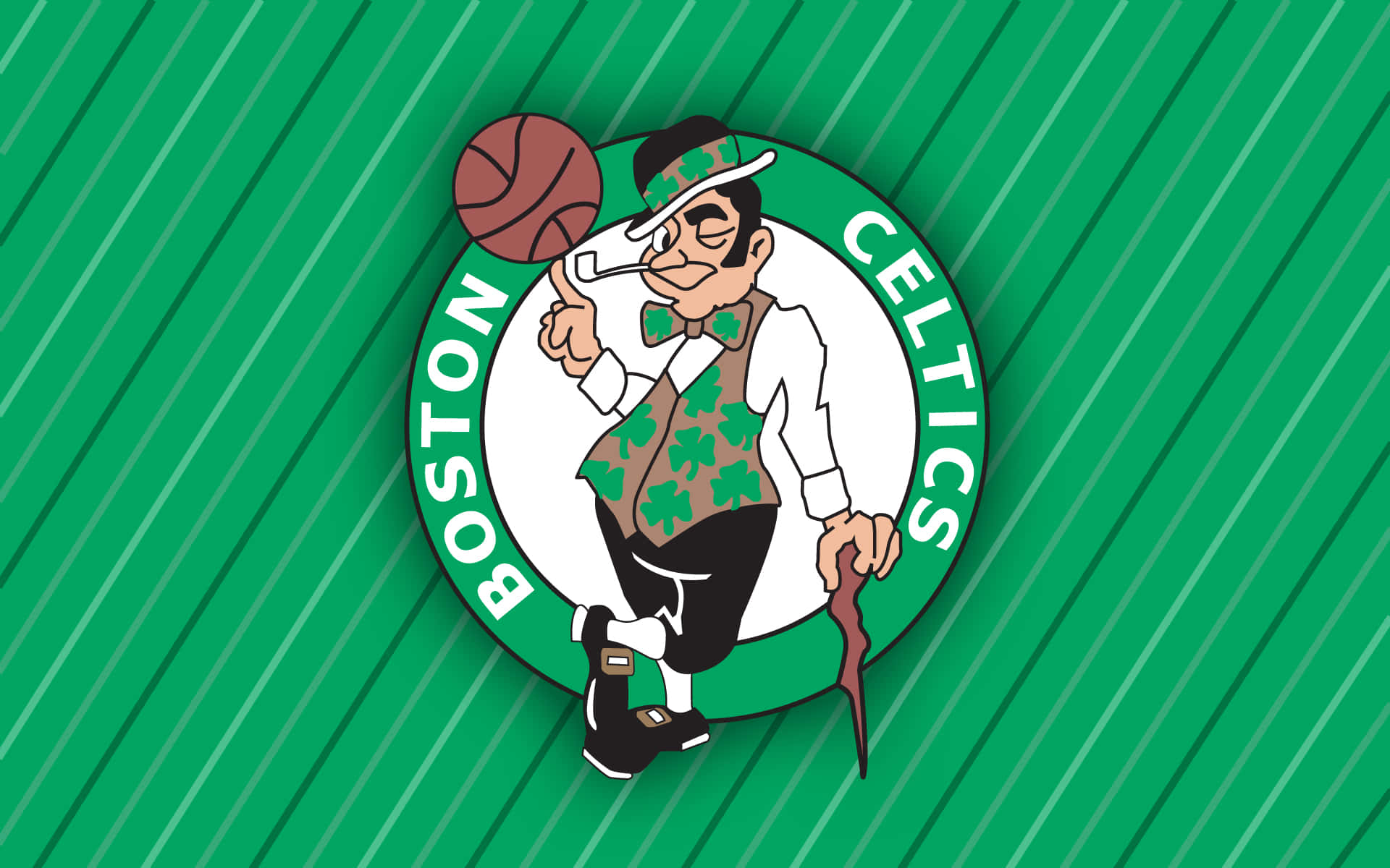 Five-time NBA Champions, the Boston Celtics, Showing their Dominance