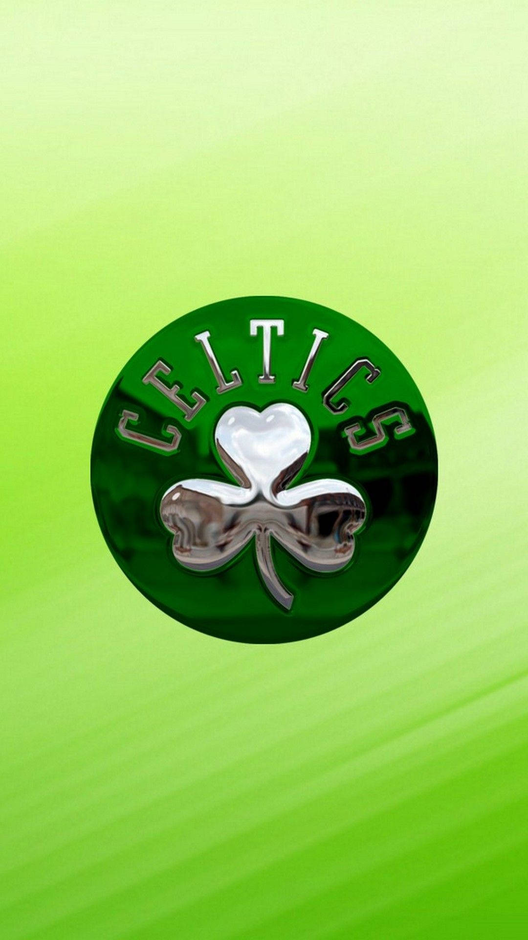 Boston Celtics Bright Green Logo Wallpaper