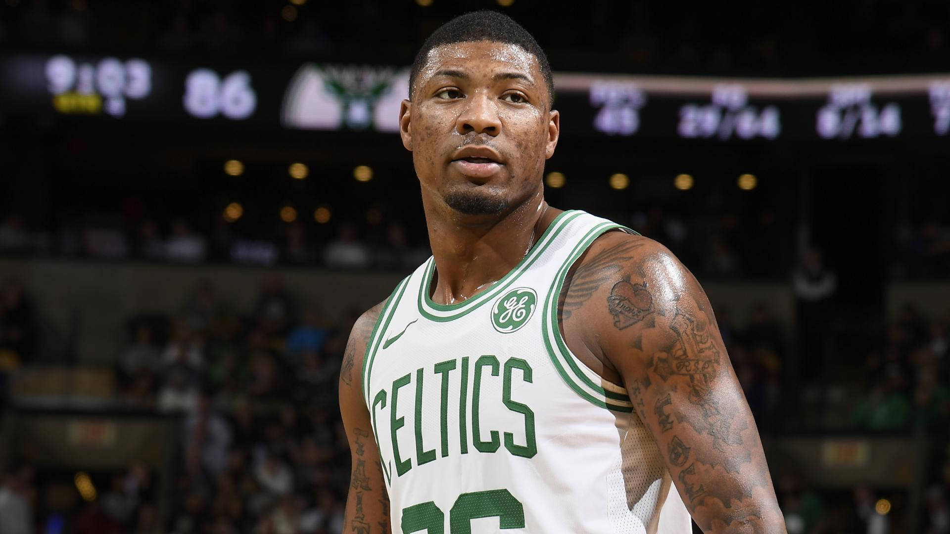 Boston Celtics' Guard Marcus Smart Wallpaper