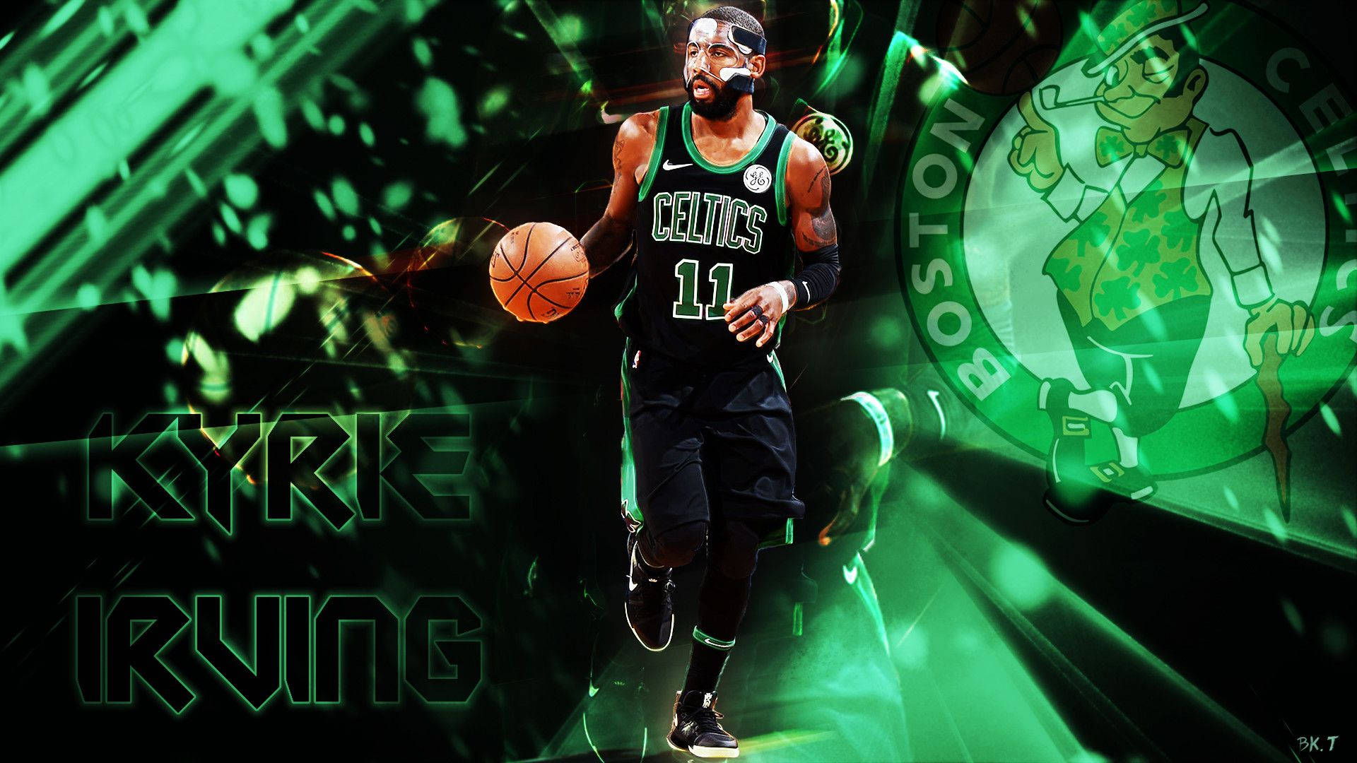 Boston Celtics Kyrie Irving Wallpaper