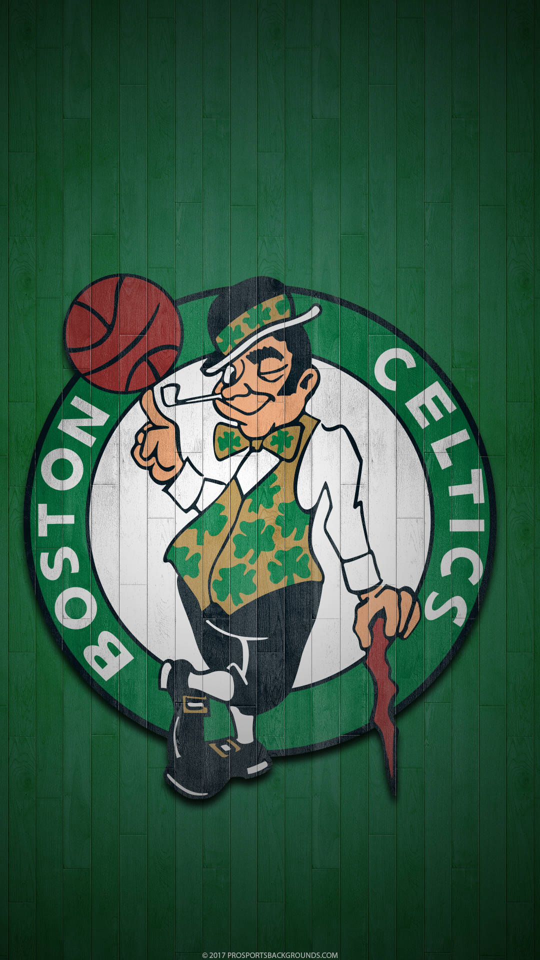 Boston Celtics Leprechaun Man Wallpaper