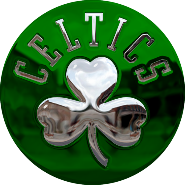 Boston Celtics Logo3 D Rendering PNG