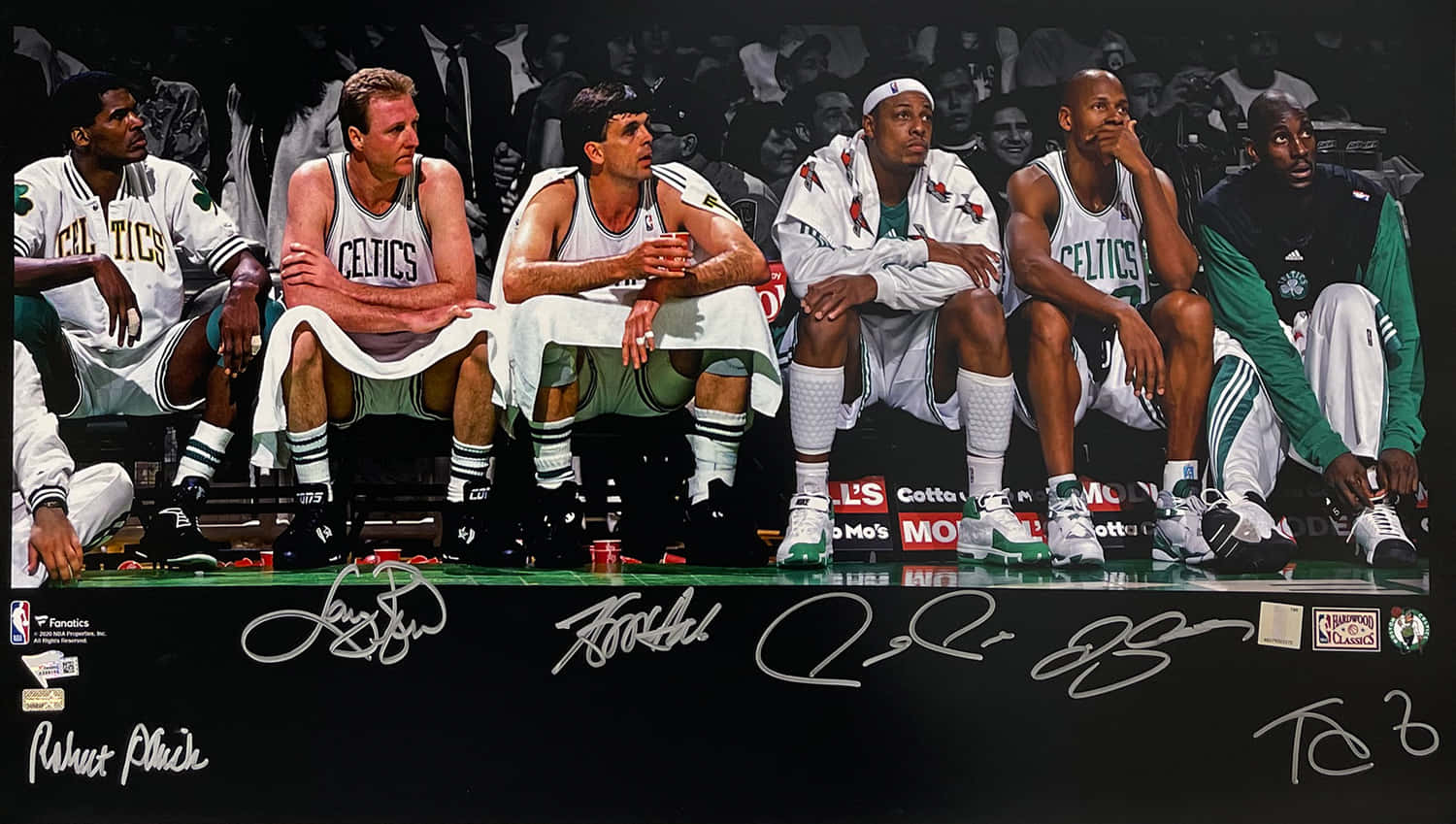Boston Celtics Robert Parish Signature Wallpaper