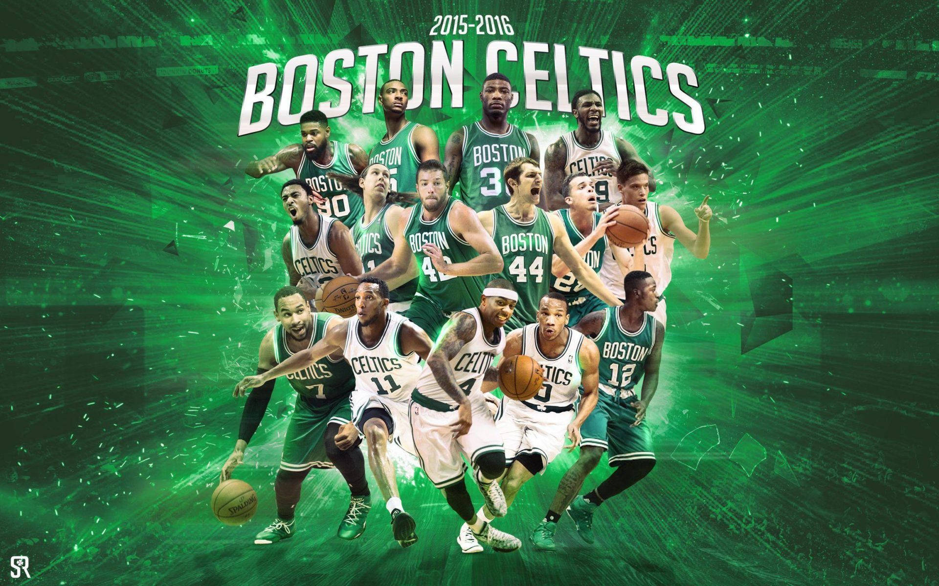 Boston Celtics Team Players Wallpaper