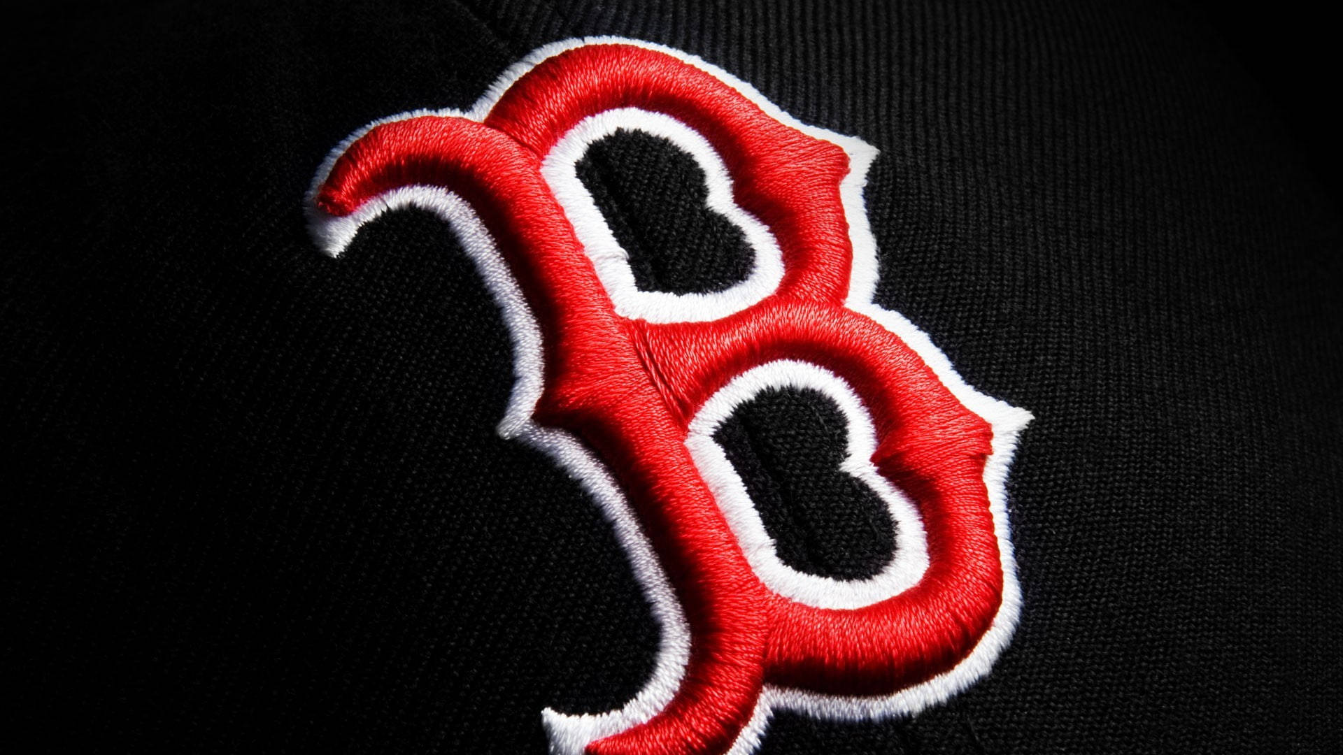Boston Red Sox B Embroidery Wallpaper