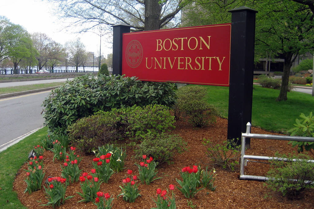Boston University Roadside Signage Wallpaper