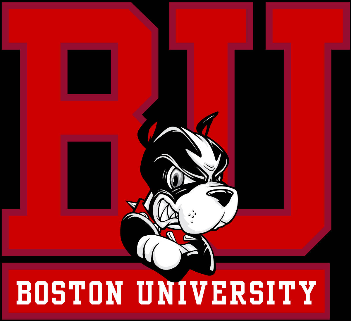 Boston University Terriers Logo Wallpaper