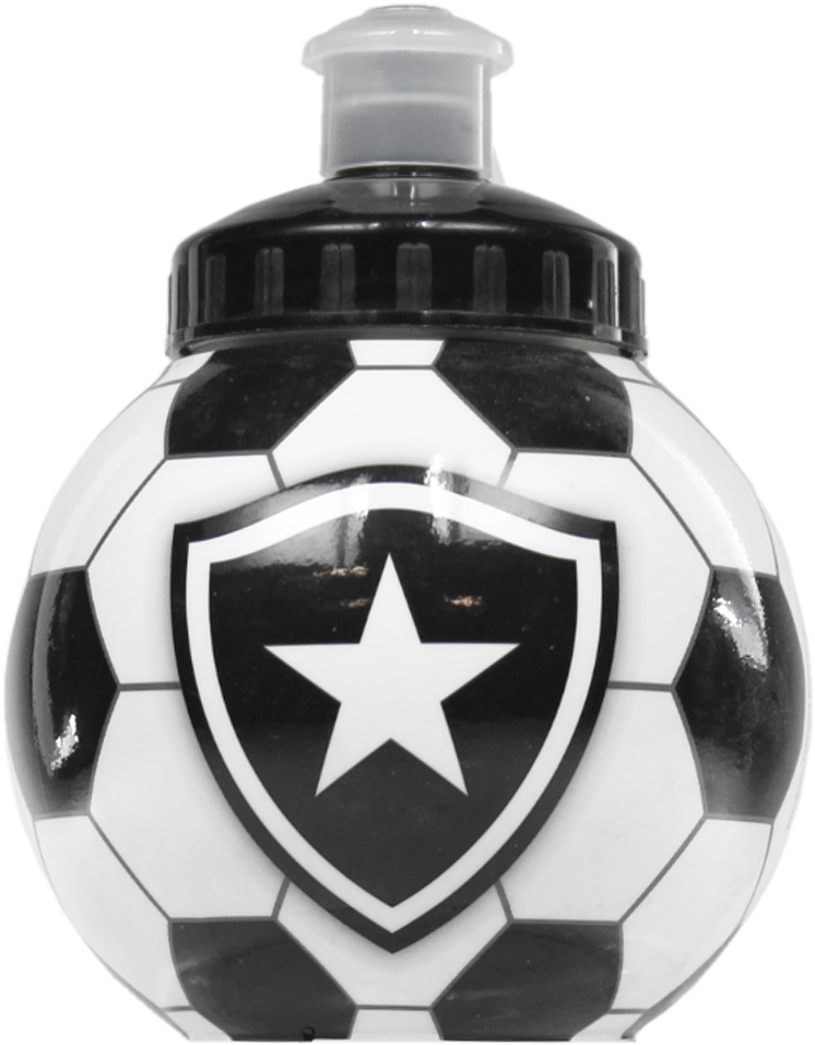 Botafogo Soccer Ball Water Bottle PNG