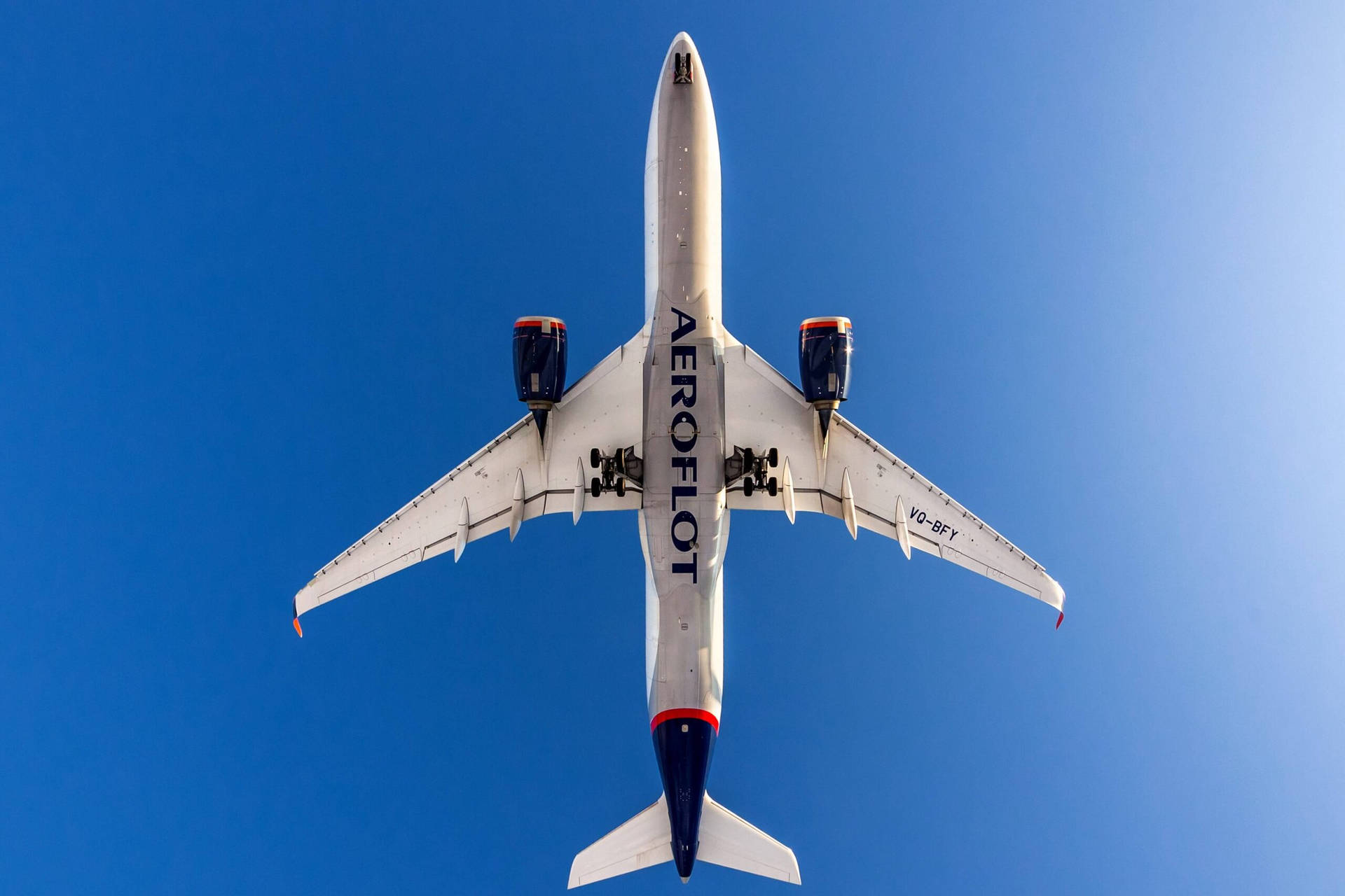 Fundoda Aeroflot Papel de Parede