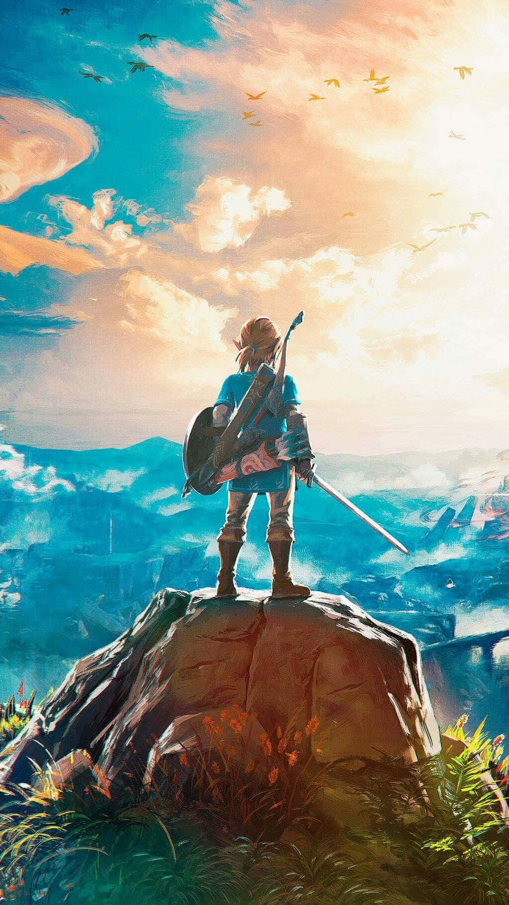 The Legend of Zelda: Breath of the Wild Scenic Landscape