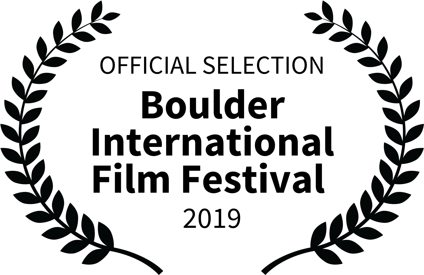 Boulder Film Festival2019 Laurel Wreath PNG