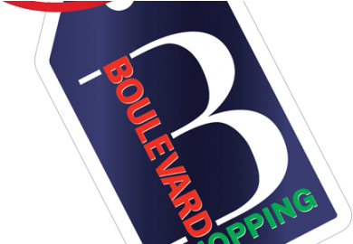 Boulevard Shopping Tag Logo PNG