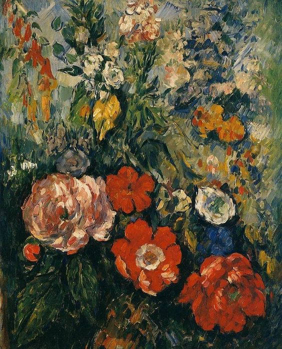 Bouquet Of Flowers Famous Painting Background