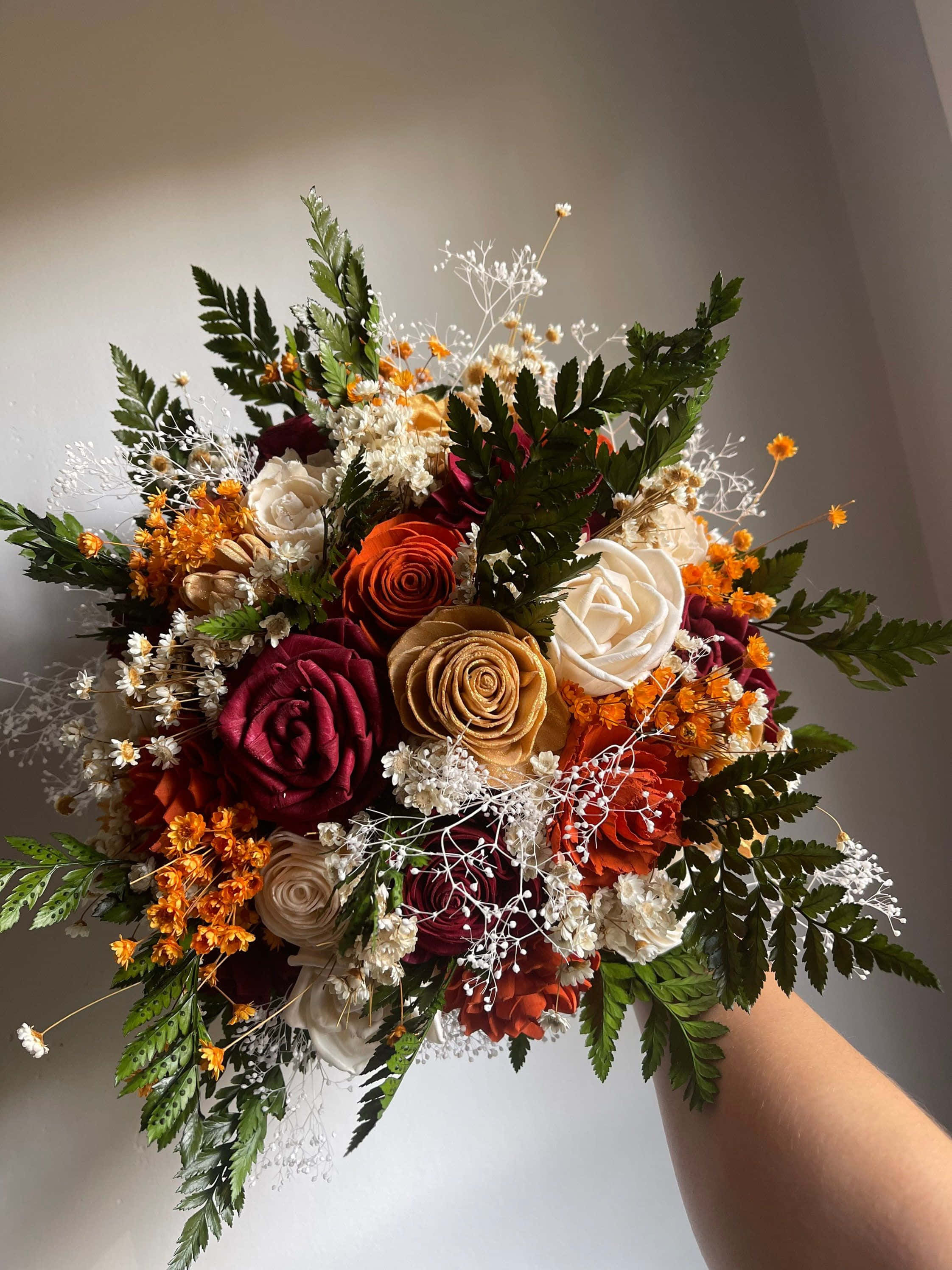 Exquisite Floral Arrangement - A Diverse Bouquet in Full Bloom