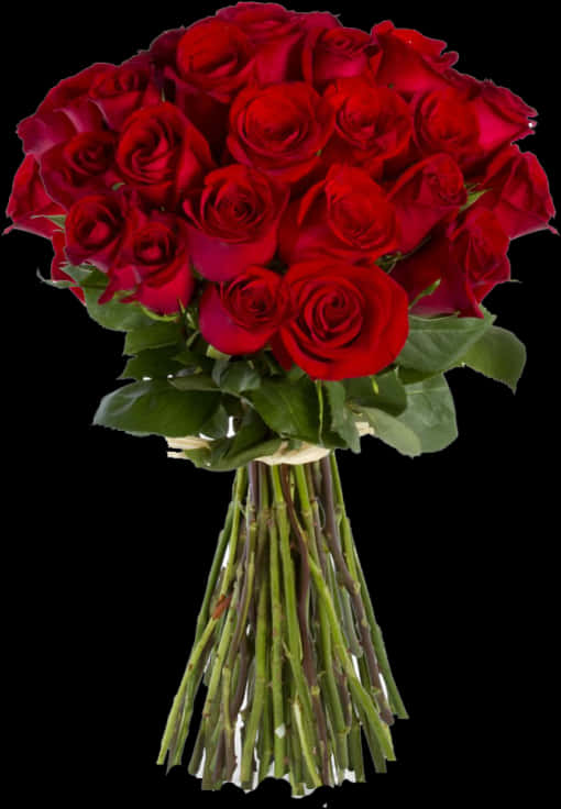 Bouquetof Red Roses PNG