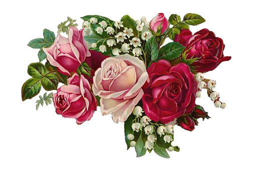 Bouquetof Roses Artwork PNG