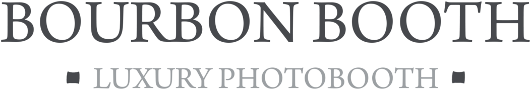 Bourbon Booth Luxury Photobooth Logo PNG