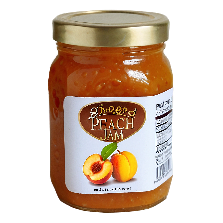 Bourbon Peach Jam Png 06112024 PNG