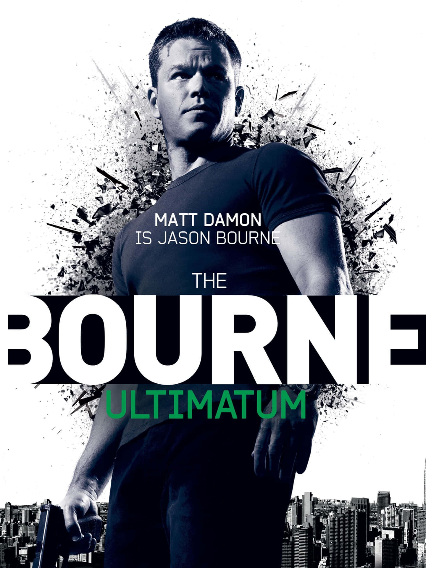 Bourne Ultimatum Filmplakat Bakgrunnsbildet