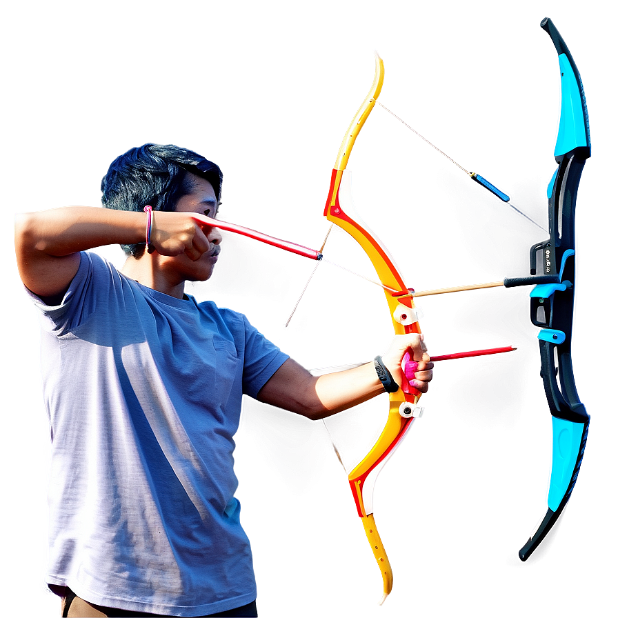 Bow And Arrow Shoot Png 06242024 PNG