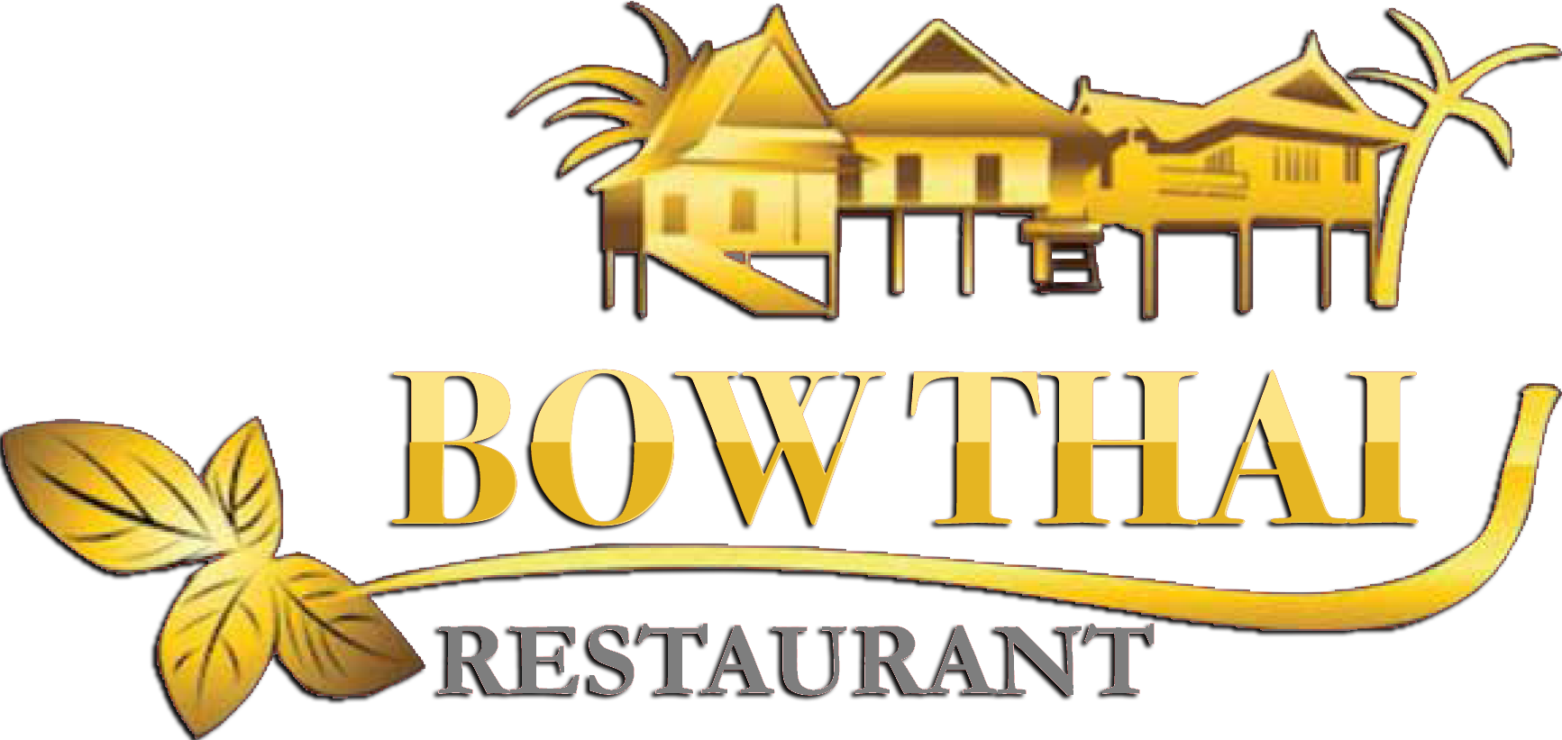 Bow Thai Restaurant Logo PNG