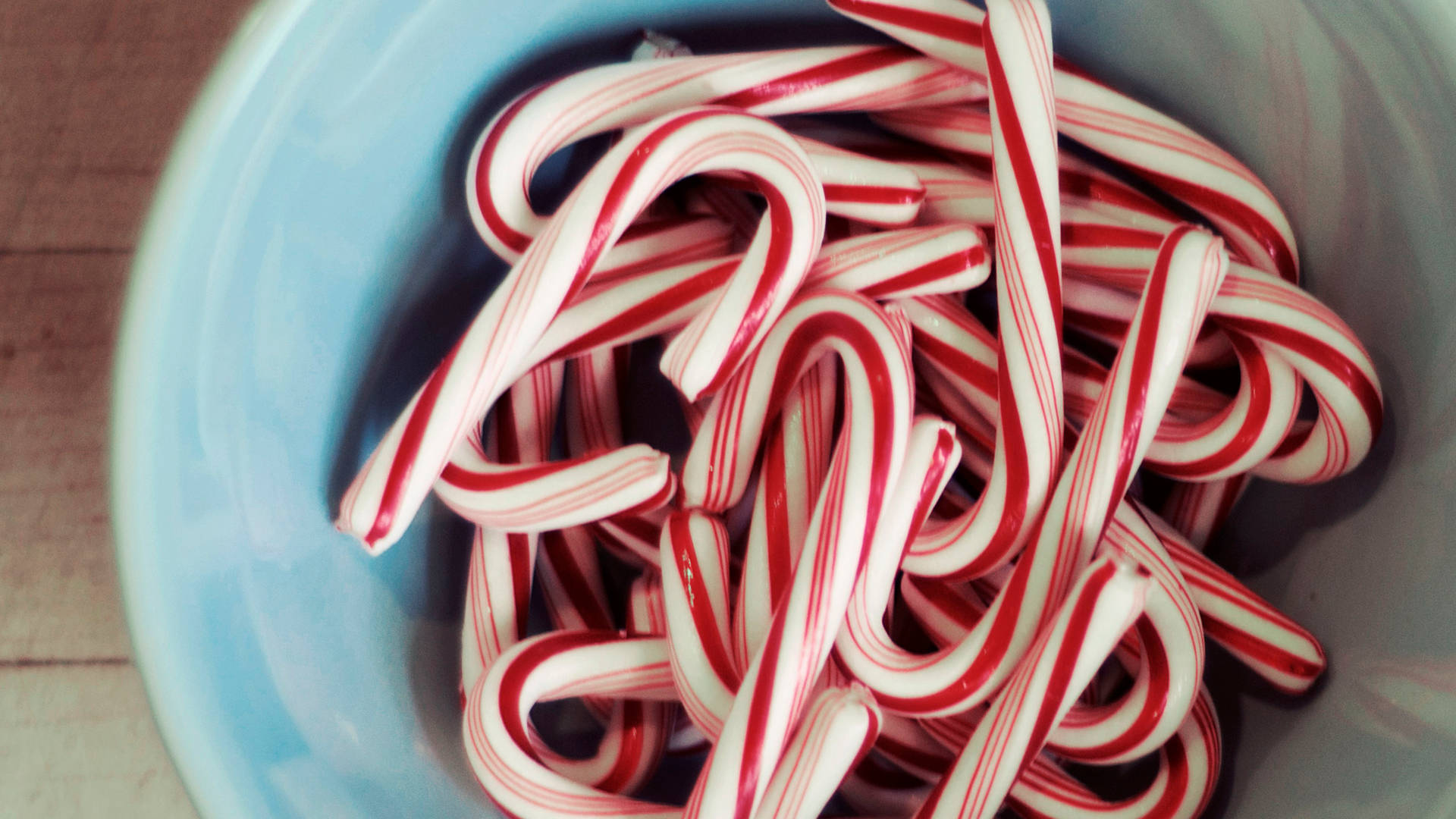 Bowl Of Candy Canes
