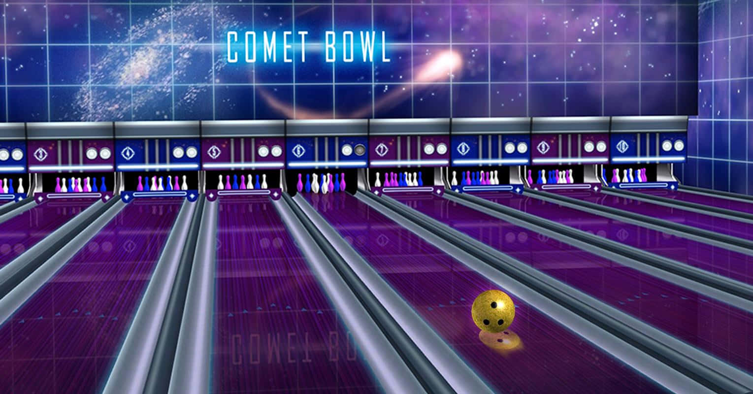Spectacular Bowling Action in the Alley