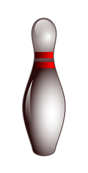 Bowling Pin Graphic PNG