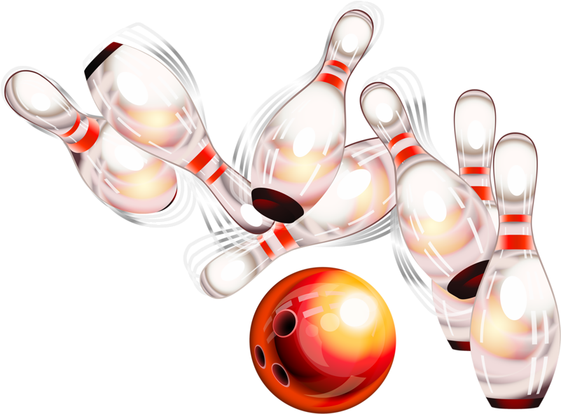 Bowling Strike Illustration.png PNG