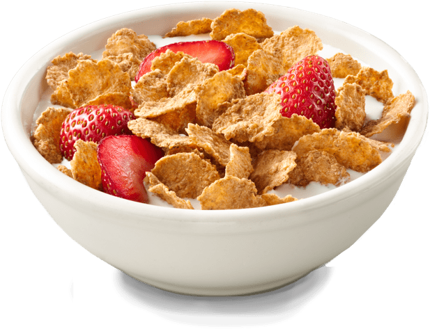 Bowlof Cerealwith Strawberries PNG