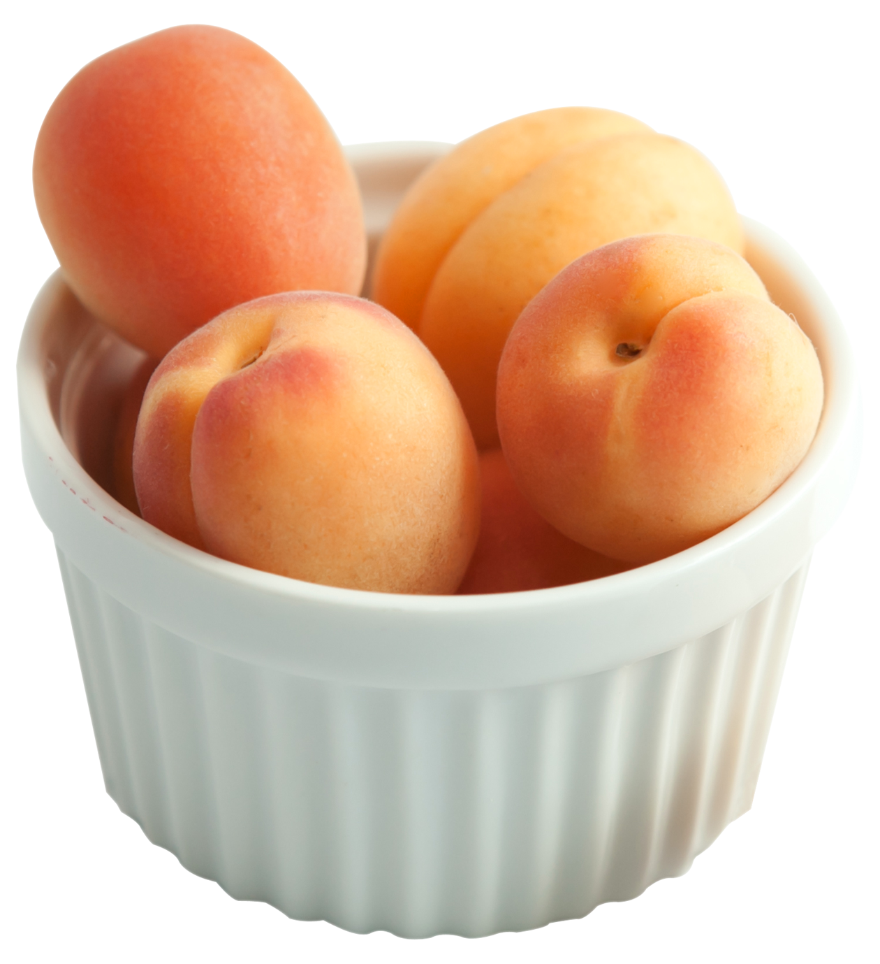 Bowlof Fresh Apricots PNG