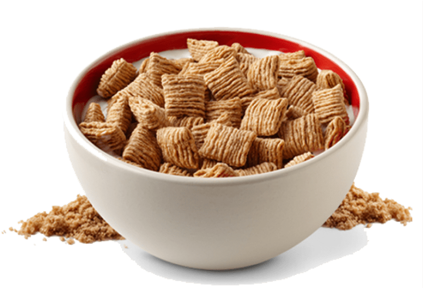 Bowlof Shredded Wheat Cereal PNG