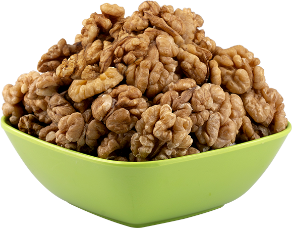 Bowlof Walnuts Healthy Snack PNG