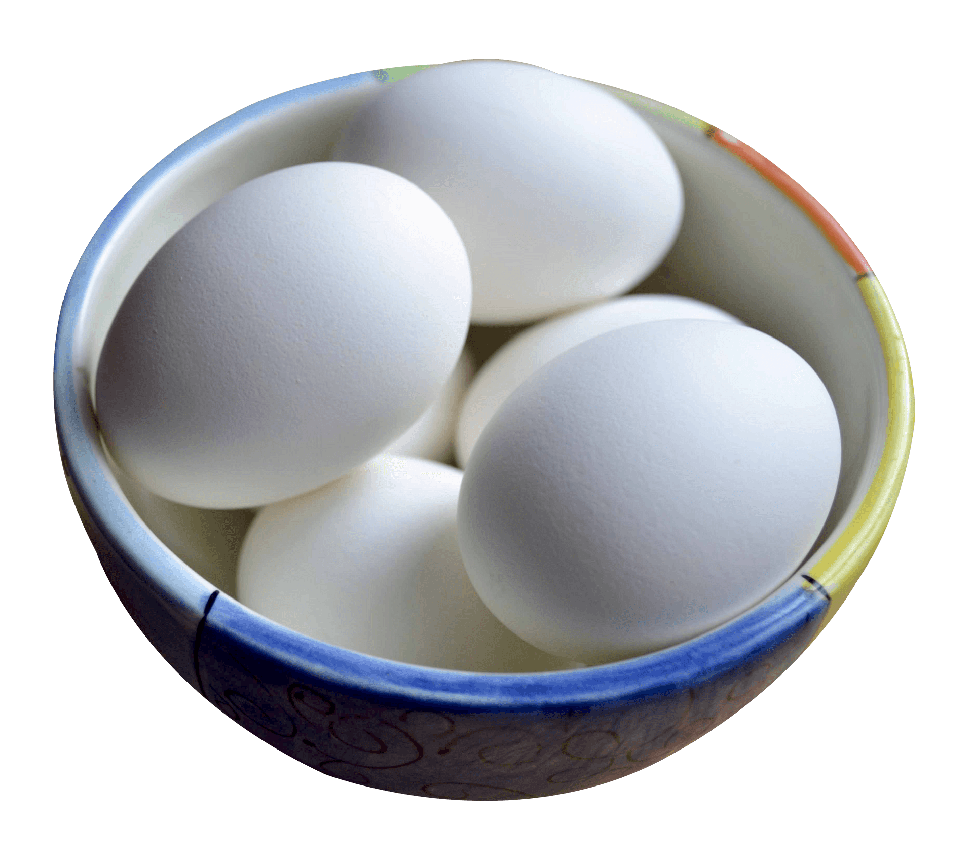 Bowlof White Eggs PNG