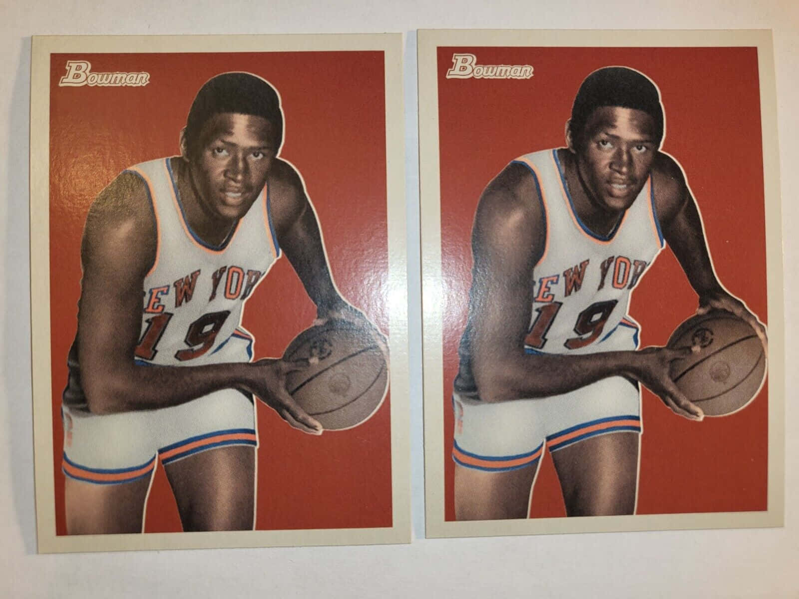 Bowman Cards Of Willis Reed Wallpaper