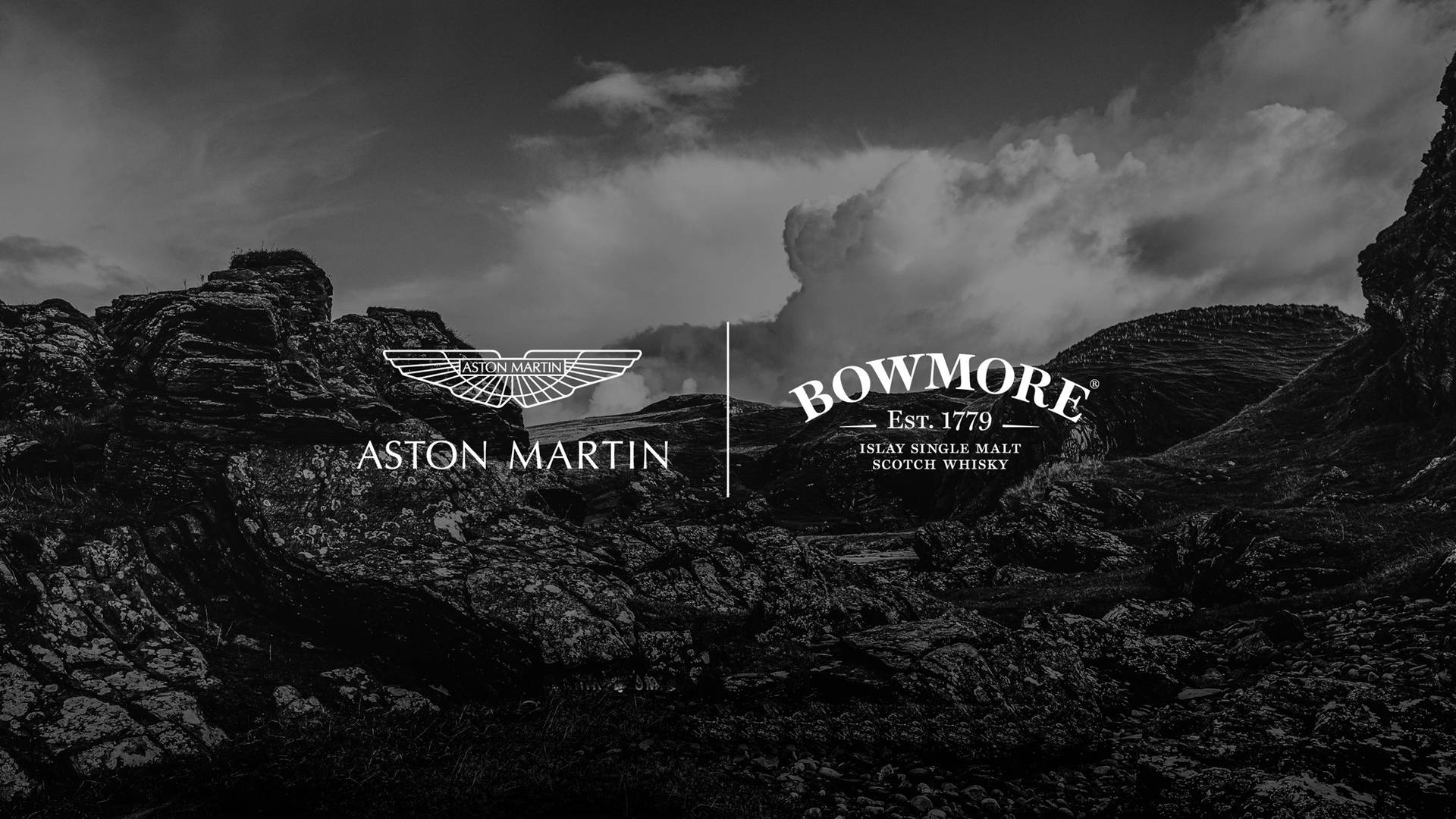 Collaborazionetra Bowmore E Aston Martin Sfondo