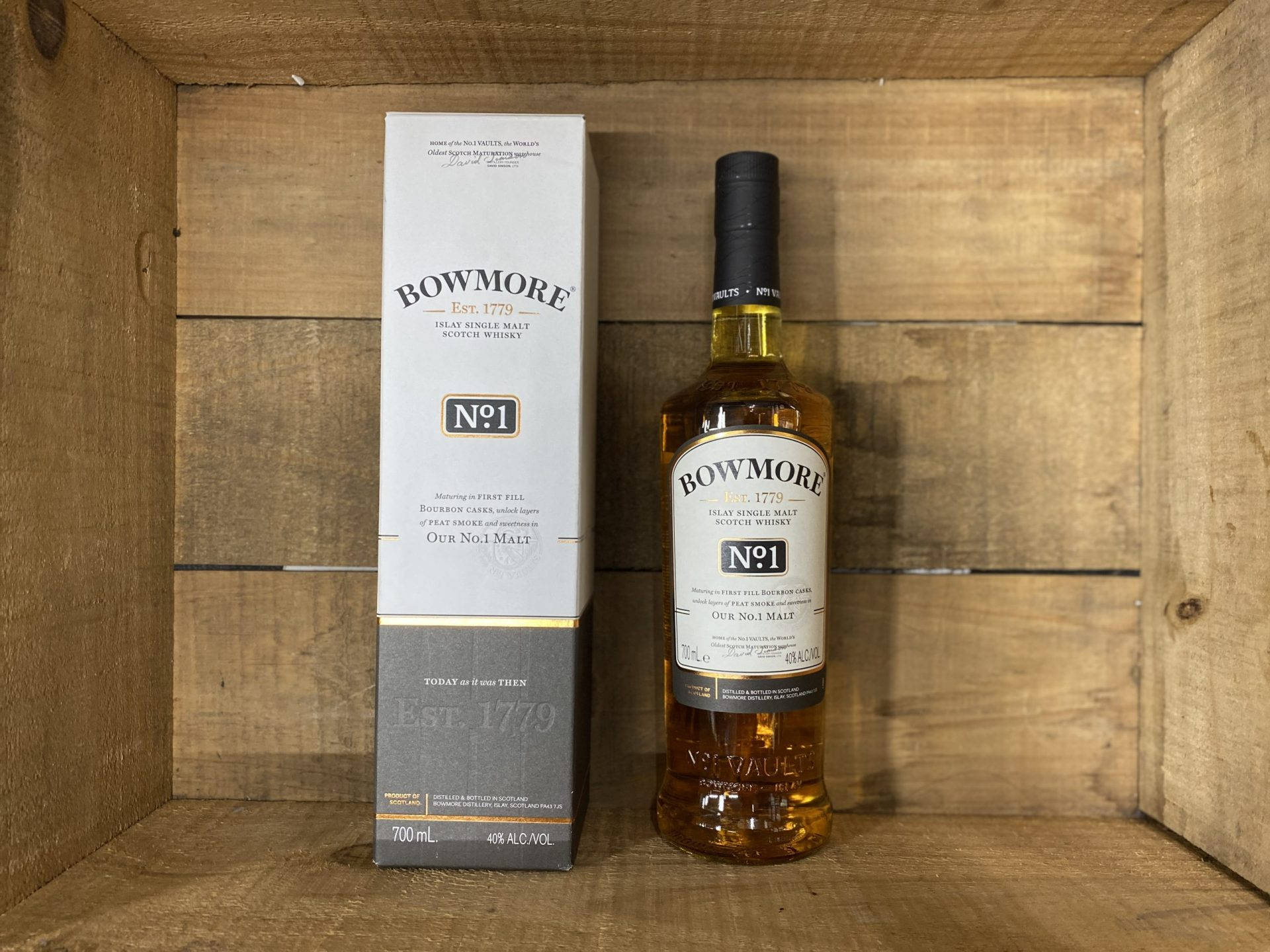Bowmoreno.1 Whisky Islay Malt Sfondo