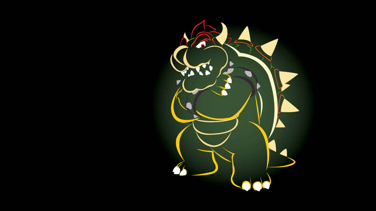 Bowser, the iconic fiery villain Wallpaper