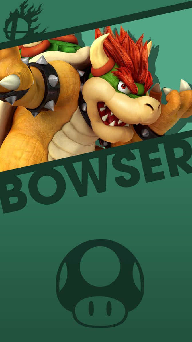 Bowser, the Iconic Nintendo Villain Wallpaper