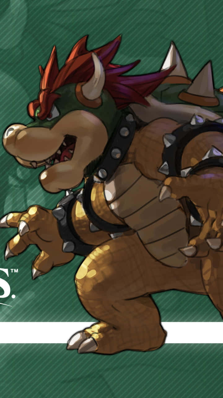 The Mighty Bowser Roars Wallpaper