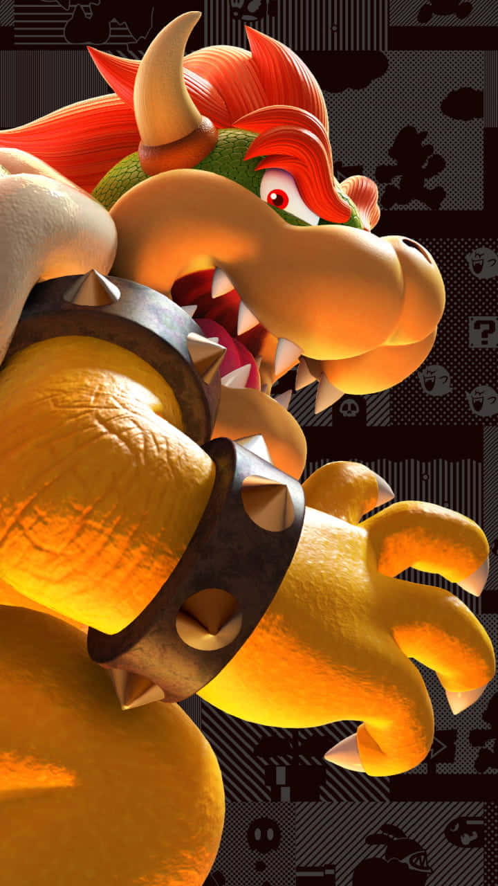 The Mighty Bowser Awaits His Foe Wallpaper