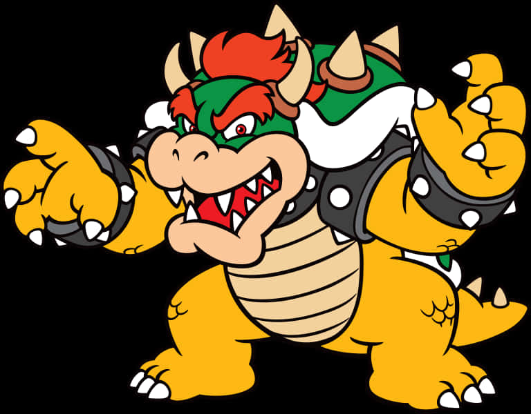 Bowser Classic Mario Series PNG