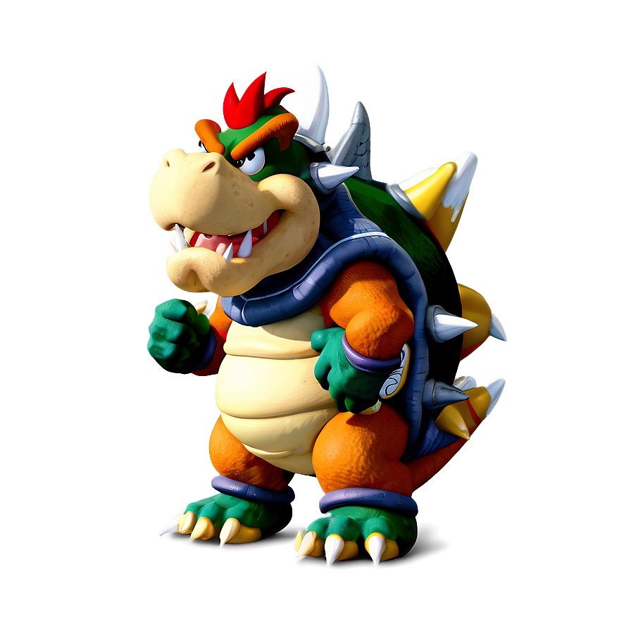 Download Bowser Holding Star Png Yhw70 | Wallpapers.com