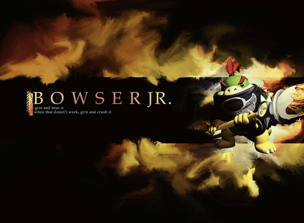 Bowser Jr. Ready for Action Wallpaper
