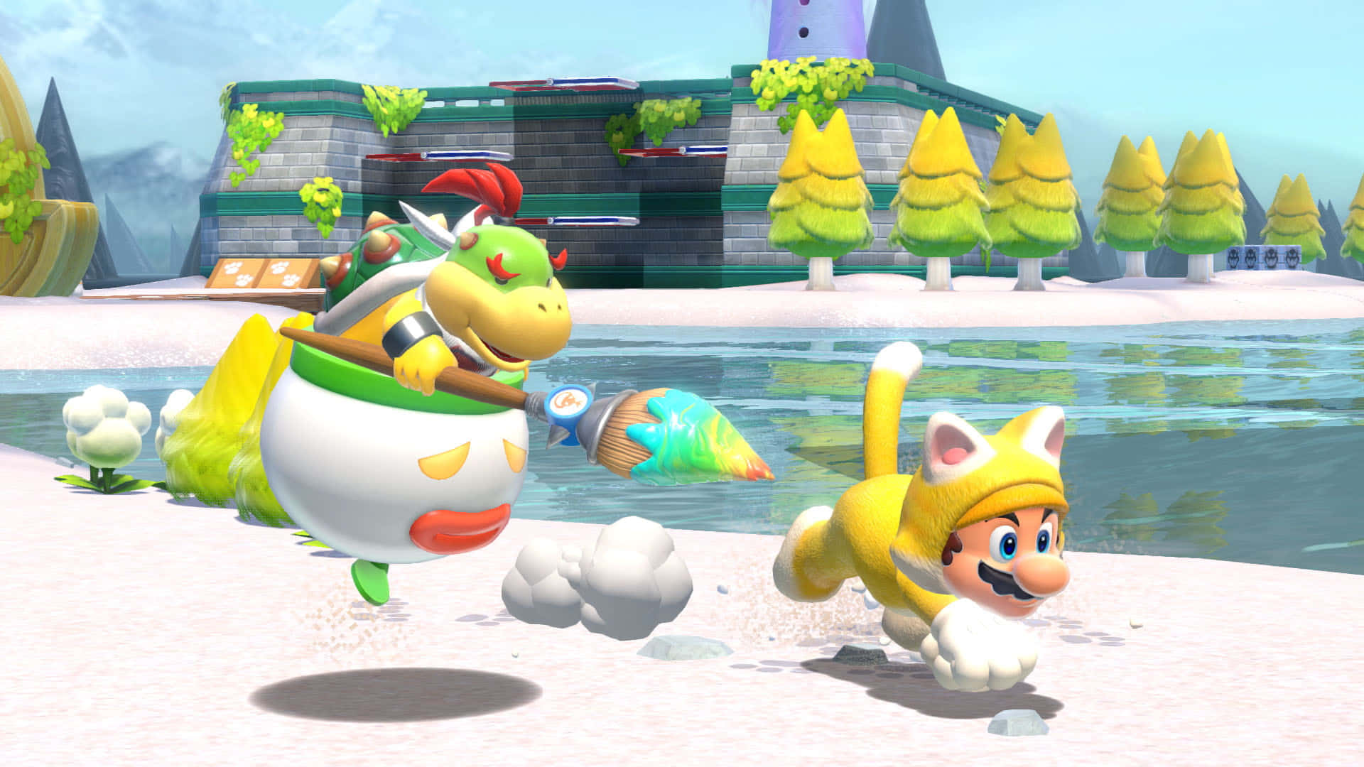 Bowser Jr. - The mischievous heir to the Koopa Kingdom throne Wallpaper