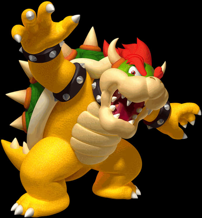 Download Bowser Kingof Koopas.png | Wallpapers.com