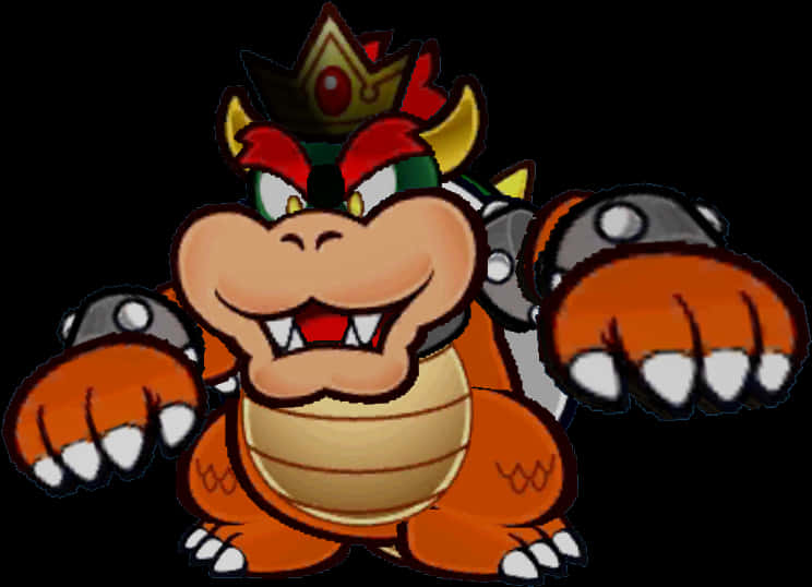 Bowser Super Mario Villain PNG
