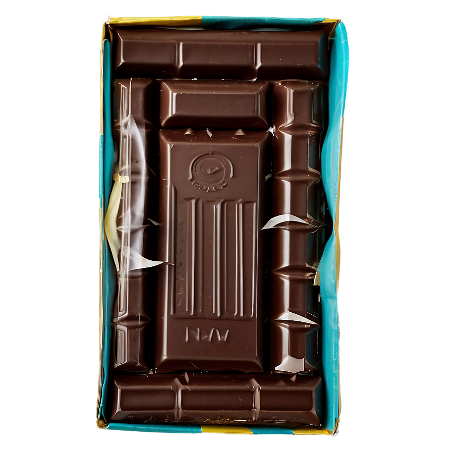 Box Of Chocolate Bars Png 06212024 PNG