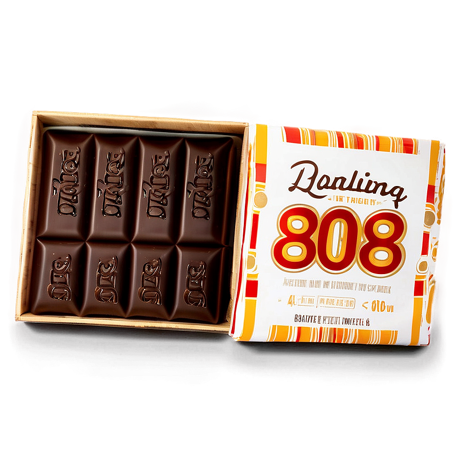 Box Of Chocolate Bars Png 43 PNG