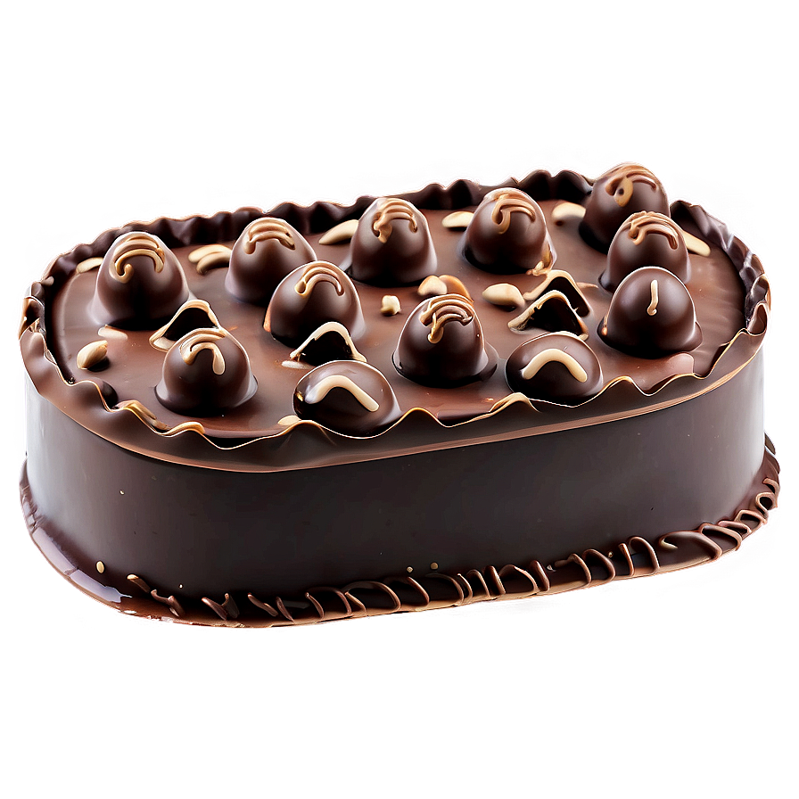 Box Of Chocolate Ganache Png Utb70 PNG